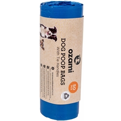 Ozami Hundeposer Med Håndtag Dog Poop Bags 50stk BLÅ